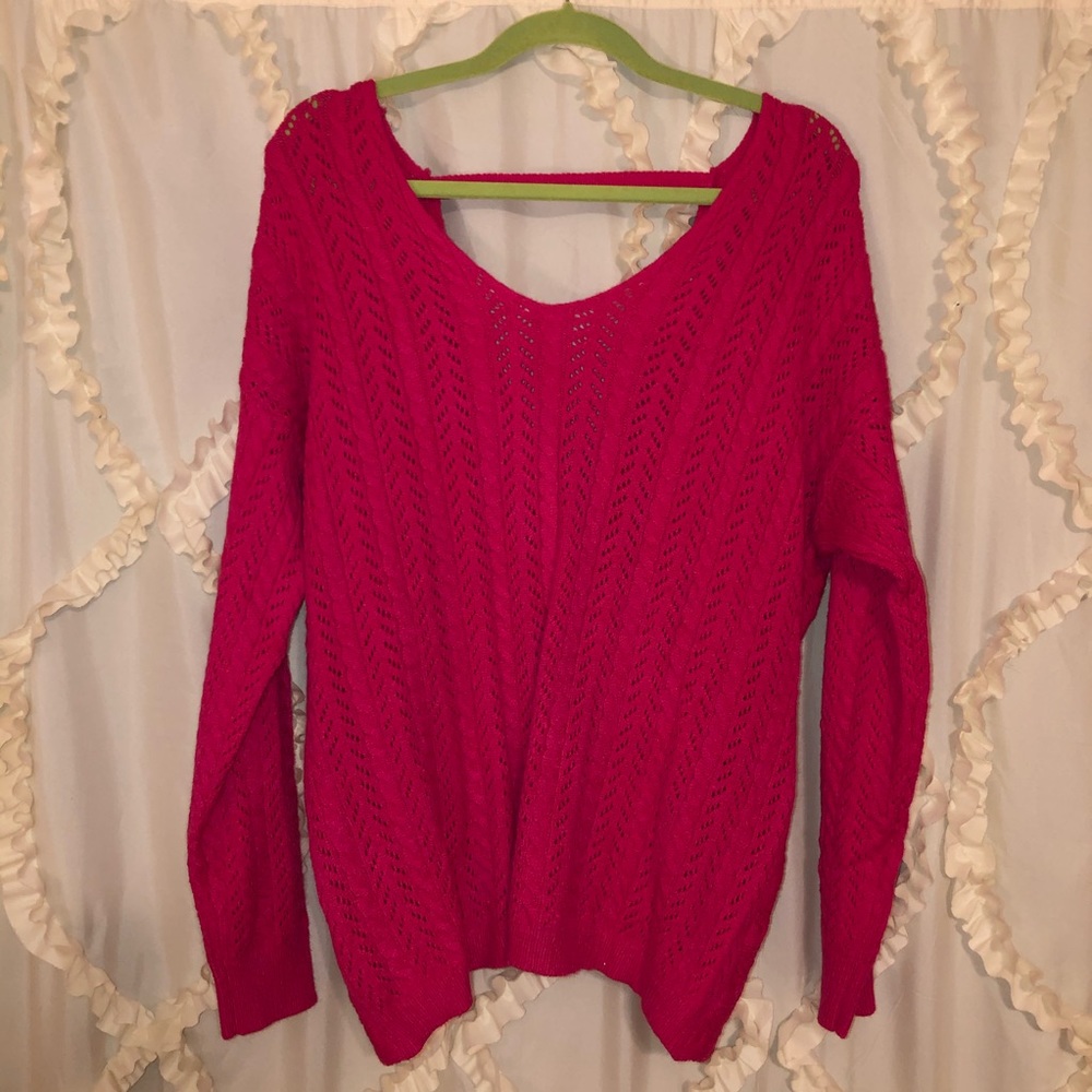 Pink Sweater